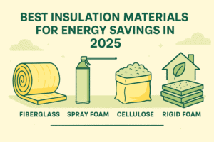 Best Insulation Materials for Energy Savings