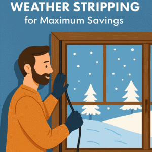 install weather stripping