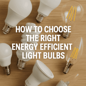 Energy efficient light bulbs