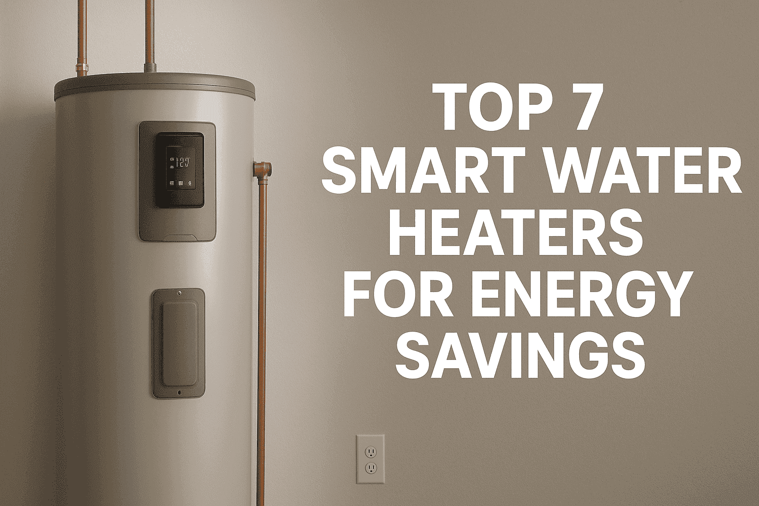 smart water heaters - best smart water heaters 2025 - smart water heating systems