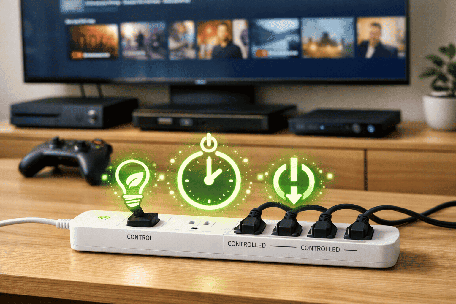 energy saving power strips - smart power strip electricity savings - reduce standby power usage